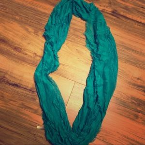 Turquoise scarf